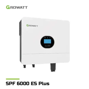 سانورتر 6 کیلووات برند گرووات مدل SPF 6000 ES Plus با شارژر 100 آمپر MPPT