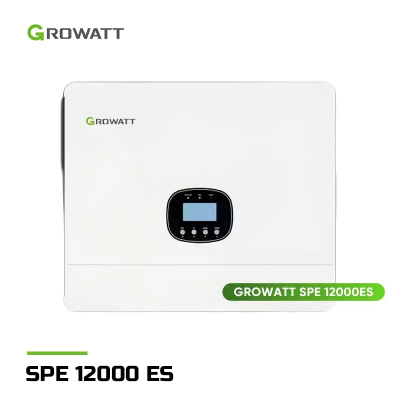اینورتر خورشیدی 12 کیلووات هیبرید برند GROWATT مدل SPE 12000 ES