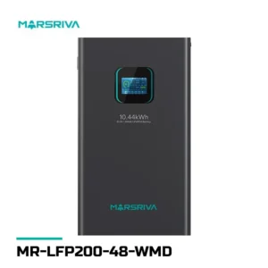 باتری لیتیومی 10.4 کیلووات ساعت 204 آمپر 51.2 ولت برند MARSRIVA مدل MR-LFP48-200-WMD