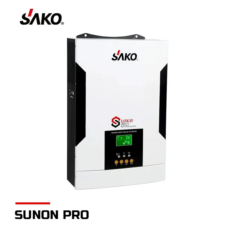 سانورتر 3.5 کیلووات برند ساکو مدل SUNON PRO با شارژر 100 آمپر MPPT