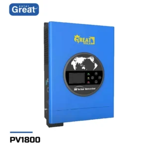 سانورتر 3.2 کیلووات برند گریت سولار مدل PV1800 با شارژر 60 آمپر MPPT