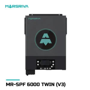 سانورتر 6 کیلووات برند MARSRIVA مدل MR-SPF 6000 TWIN (Version3) با شارژر 120 آمپر MPPT