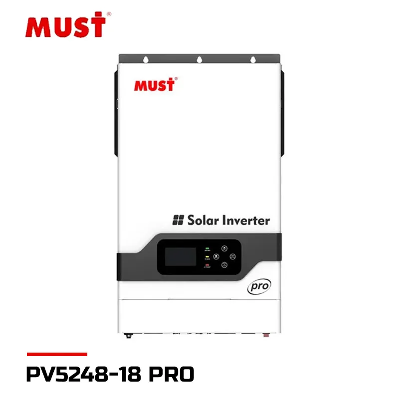 سانورتر 5.2 کیلووات برند ماست مدل PV18-5248 PRO با شارژر 80 آمپر MPPT