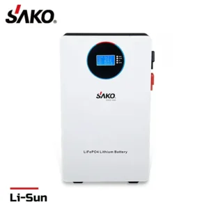 باتری لیتیومی 5 کیلووات ساعت 100 آمپر 51.2 ولت برند ساکو مدل Li-Sun