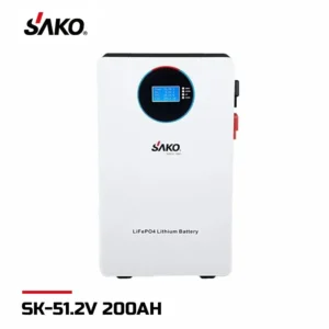 باتری لیتیومی 10 کیلووات 200 آمپر ۵۱ ولت برند SAKO مدل SK-51.2V 200AH
