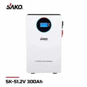 باتری لیتیومی ۱۵ کیلووات ۳۰۰ آمپر ۵۱ ولت برند SAKO مدل SK-51.2V 300Ah