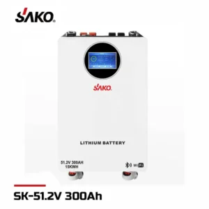 باتری لیتیومی ۱۵ کیلووات ۳۰۰ آمپر ۵۱ ولت برند SAKO مدل SK-51.2V 300Ah