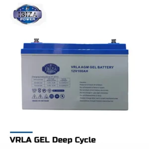 باتری خورشیدی 100 آمپر 12 ولت برند IBIZA مدل Deep Cycle GEL