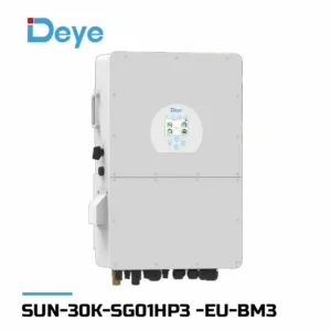 اینورتر هیبریدی خورشیدی 30 کیلووات سه فاز برند Deye مدل SUN-30K-SG01HP3 -EU-BM3