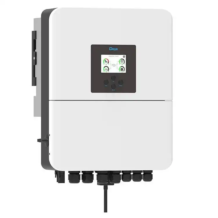 اینورتر هیبریدی خورشیدی 5 کیلووات تک فاز برند DEYE مدل SUN-5K-SG04LP1 -EU-SM2