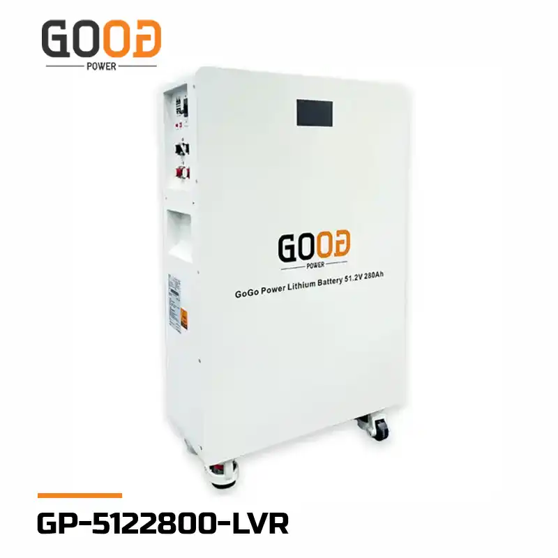 باتری لیتیومی 14.3 کیلووات 280 آمپر 51.2 ولت برند GoGo Power مدل GP-5122800-LVR