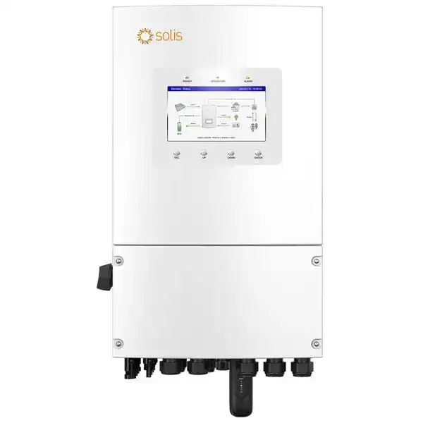 اینورتر هیبریدی خورشیدی 5 کیلووات تک فاز برند Solis مدل S6-EH1P(5)K-L-PLUS