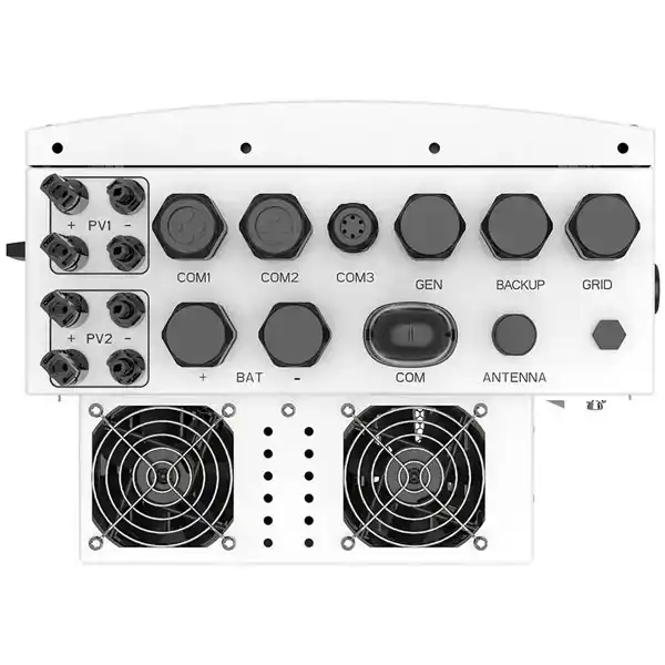 اینورتر هیبریدی خورشیدی 5 کیلووات تک فاز برند Solis مدل S6-EH1P(5)K-L-PLUS