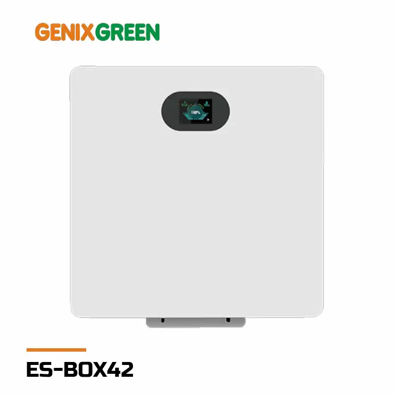 باتری لیتیومی 5 کیلووات 100 آمپر 51.2 ولت برند GenixGreen مدل ES-BOX42