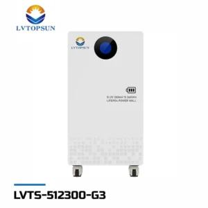 باتری لیتیومی 15.36 کیلووات 300 آمپر 51.2 ولت برند LVTOPSUN مدل LVTS-512300-G3
