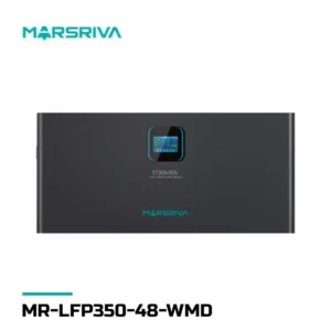باتری لیتیومی 17.92 کیلووات 350 آمپر 51.2 ولت برند Marsriva مدل MR-LFP48-350-WMD